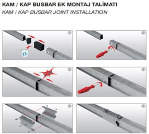 e line eline e-line kam-kap busway mounting installation guides