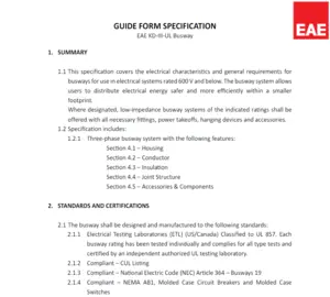 Guide Form Specification
